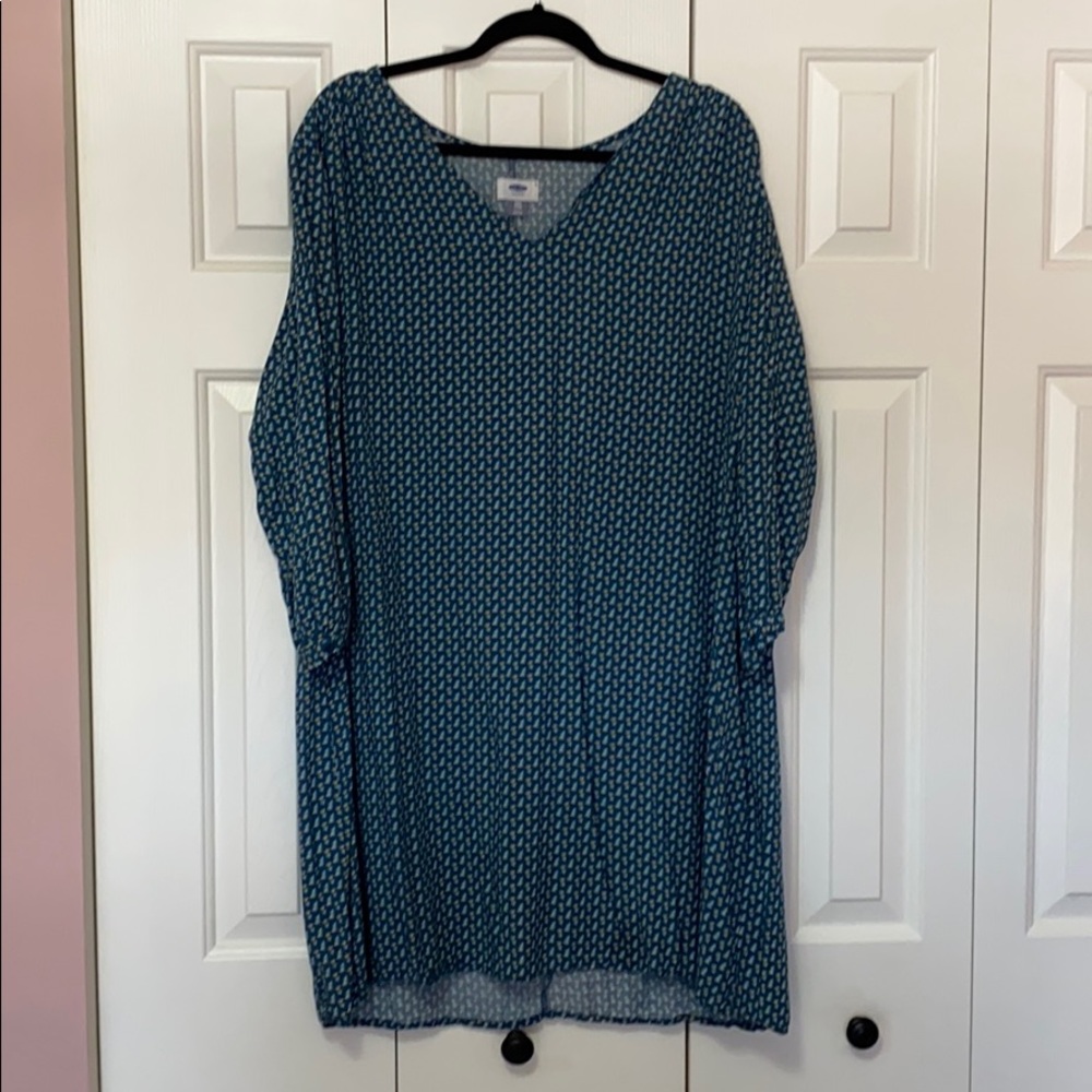 Old Navy Long Sleeve Floral Dress